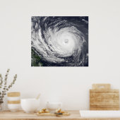 Typhoon Phanfone Poster (Keuken)