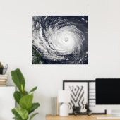 Typhoon Phanfone Poster (Thuiskantoor)