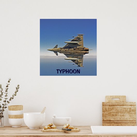 TYPHOON POSTER (Keuken)