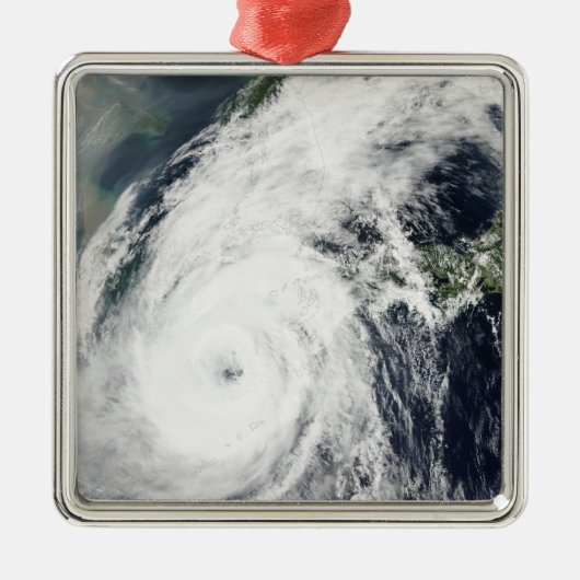 Typhoon Rusa 2 Metalen Ornament (Voorkant)