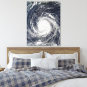 Typhoon Rusa Canvas Afdruk (Insitu (Slaapkamer))