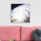 Typhoon Saomai Canvas Afdruk (Insitu (Woonkamer))