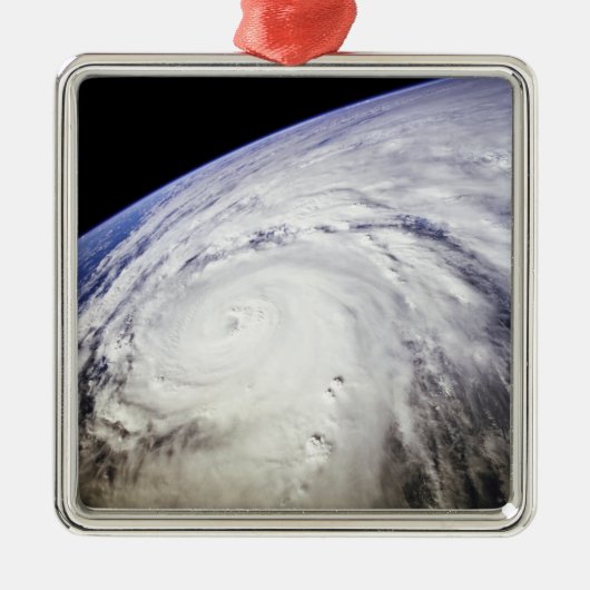 Typhoon Saomai Metalen Ornament (Voorkant)