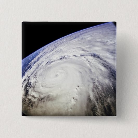 Typhoon Saomai Vierkante Button 5,1 Cm (Voorkant)