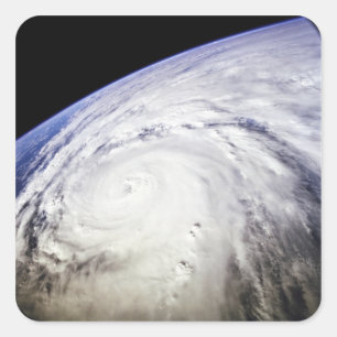 Typhoon Saomai Vierkante Sticker