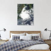 Typhoon Sinlaku Canvas Afdruk (Insitu (Slaapkamer))