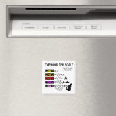 Typhoon TPH Schaal Koelkast Magnet (Insitu (Vaatwasser))