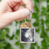 Typhoon Vamco in de Stille Oceaan Sleutelhanger (Hand)