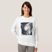 Typhoon Vamco in de Stille Oceaan T-shirt (Voorkant volledig)