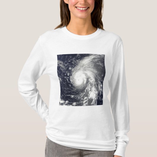 Typhoon Vamco in de Stille Oceaan T-shirt (Voorkant)