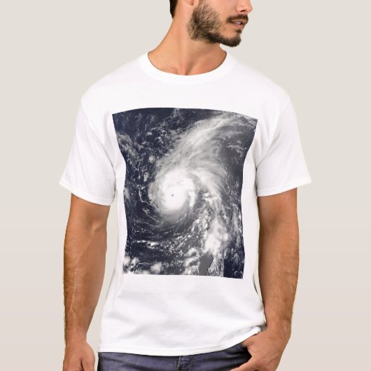 Typhoon Vamco in de Stille Oceaan T-shirt (Voorkant)