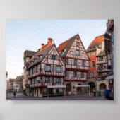 Typical houses in Colmar Poster (Voorkant)