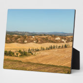 Typical landscapes for Siena Province in Tuscany Fotoplaat (Zijkant)