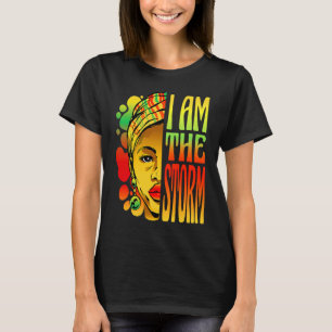 Typisch Afrikaanse hoofddekselstijl Vrouw BHM T-shirt