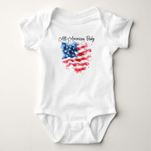 Typisch Amerikaans Romper (Voorkant)