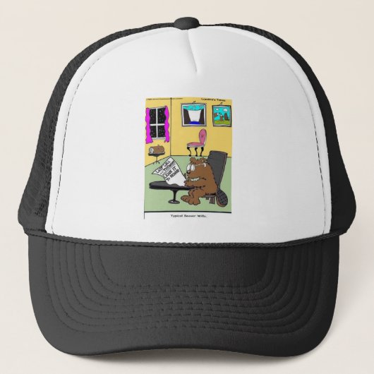 Typisch Bever Testament & Laatste Wil Trucker Pet (Voorkant)
