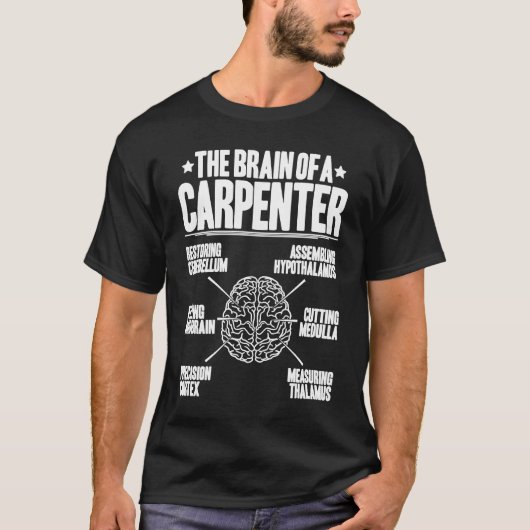 Typisch brein Carpenter T-shirt (Voorkant)