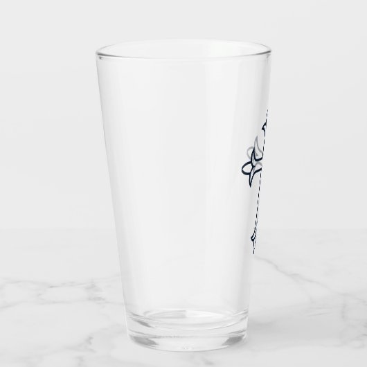 Typisch Christelijk kruis Glas (Rechts)