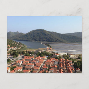 typisch dorp in KROATIË Briefkaart