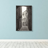 Typisch Italien Canvas Afdruk (Insitu (Houten vloer))