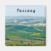 Typisch landschap in Toscane Magneet (Voorkant)