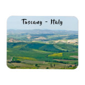 Typisch landschap in Toscane Magneet (Horizontaal)