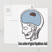 Typisch republikein briefkaart (Voorkant / Achterkant)