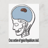 Typisch republikein briefkaart (Voorkant)