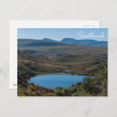 Typisch Schotse hooglandschap - Schotland Briefkaart (Voorkant / Achterkant)