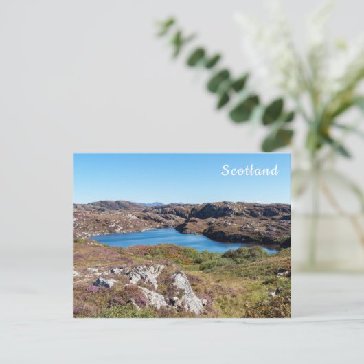 Typisch Schotse hooglandschap - Schotland Briefkaart (Staand voorkant)