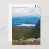 Typisch Schotse hooglandschap - Schotland Briefkaart (Voorkant / Achterkant)