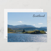 Typisch Schotse hooglandschap - Schotland Briefkaart (Voorkant / Achterkant)