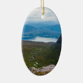 Typisch Schotse hooglandschap - Schotland Keramisch Ornament (Rechts)