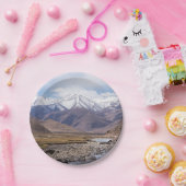 Typisch Tibetaans berglandschap Papieren Bordje (Feest)