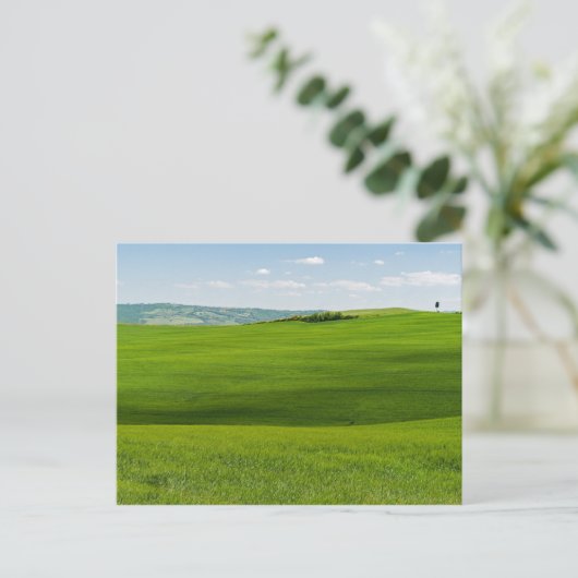 Typisch Toscaans Landschap met Heuvels - Italië Briefkaart (Staand voorkant)