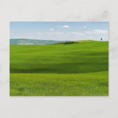 Typisch Toscaans Landschap met Heuvels - Italië Briefkaart (Voorkant)
