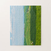 Typisch Toscaans landschap met heuvels - Italië Legpuzzel (Verticaal)