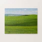 Typisch Toscaans landschap met heuvels - Italië Legpuzzel (Horizontaal)