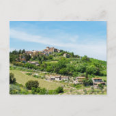 Typisch traditioneel dorp in Toscane - Italië Briefkaart (Voorkant)
