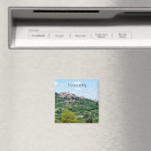 Typisch traditioneel dorp in Toscane - Italië Magneet (Insitu (Vaatwasser))