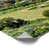 Typisch traditioneel dorp in Toscane - Italië Poster (Hoek)