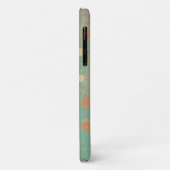 Typisch Turquoise Oude één Vloeiende Hoesje iphon (Achterkant/links)