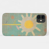 Typisch Turquoise Oude één Vloeiende Hoesje iphon (Achterkant (horizontaal))