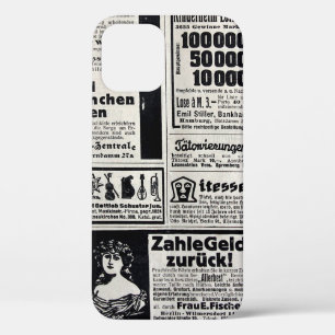 Typische advertenties in het Duits in een nieuw Eu Case-Mate iPhone Case