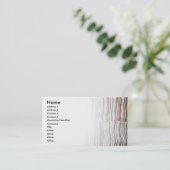 Typische azoreaanse deken visitekaartje (Staand voorkant)