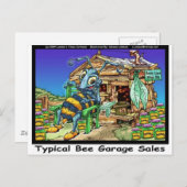 Typische bijengarageverkoop Funny Gifts & T - shir Briefkaart (Voorkant / Achterkant)