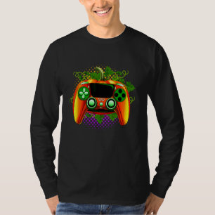 Typische Gamer Halloween Videospelcontroller T-shirt
