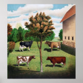 Typische koeien poster (Voorkant)
