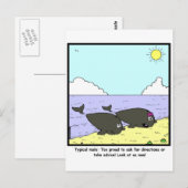 Typische man briefkaart (Voorkant / Achterkant)