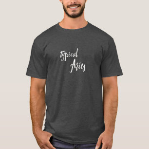 Typische Ram Zodiac Astrologie T-shirt